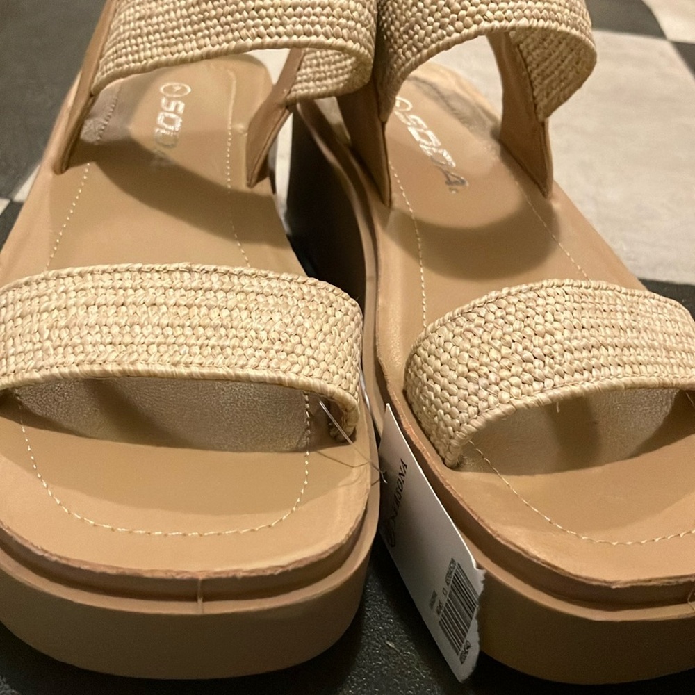 Beige Espadrille Sandals for Women